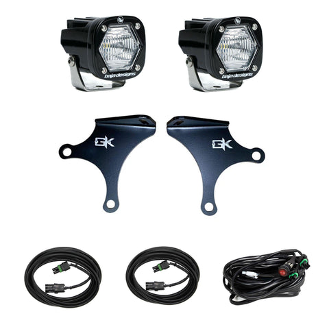 S1 Knuckle Pods Light Kit - 1984-2006 Jeep TJ/XJ/YJ/ZJ Wrangler/Cherokee (Clear)