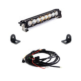 S8 10 Inch Hood Mount Kit - '19-21 RZR XP Turbo; '18-21 RZR Turbo S (Driving/Combo  Clear)