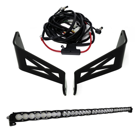 S8 40 Inch Roof Mount Kit - '17-24 Maverick X3 (Driving/Combo; Clear)