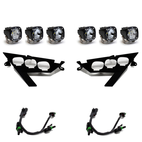 S1 LED Headlight Kit - '20-26 RZR Pro XP; '22-24 RZR Pro R/Turbo R (Multi-Pattern  Clear)