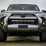 S8 Dual 10 Inch Grille Upper Kit - '14-18 4Runner (Driving/Combo; Clear)