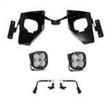 Squadron Sport Fog Pocket Kit - '16-18 Silverado 1500 (Wide Cornering; Clear)