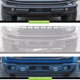 Squadron Sport Fog Pocket Kit - '19-23 Ranger; '21-25 Bronco W/ OE Plastic Bumper (Wide Cornering; Clear)