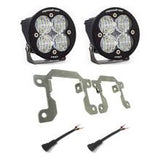 Squadron Pro Fog Pocket Kit - '19-23 Ranger; '21-25 Bronco W/ OE Plastic Bumper (Wide Cornering; Clear)