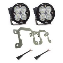 Squadron Pro Fog Pocket Kit - '19-23 Ranger; '21-25 Bronco W/ OE Plastic Bumper (Wide Cornering; Clear)