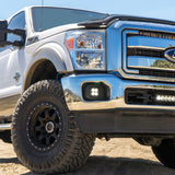 Squadron Sport Fog Pocket Kit - '11-16 F-250/350 Super Duty (Wide Cornering; Clear)