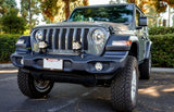 LP4 Pro Bumper Kit - '20-26 Gladiator / '18-26 Wrangler JL; W/ OE Plastic Bumper (Driving/Combo; Clear; Toggle Wiring)