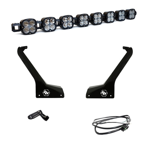 XL Sport Linkable Roof Mount Kit - '20 / '18-26 Wrangler JL (Multi-Pattern; Clear; Upfitter Wiring)