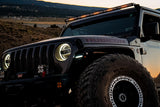 S8 50 Inch Roof Mount Kit - '20-26 Gladiator / '18-26 Wrangler JL; Exc. Rubicon 392 (Driving/Combo; Clear; Upfitter Wiring)