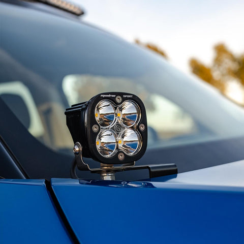 Squadron Sport A-Pillar Kit - '21-26 Bronco Sport (High Speed Sport; Clear)