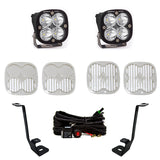 Squadron Sport A-Pillar Kit - '21-23 F-150 (Spot; Clear; Toggle Wiring)