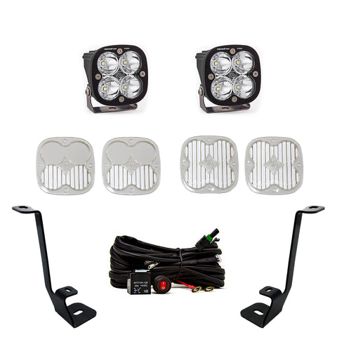 Squadron Pro A-Pillar Kit - '21-23 F-150 (Spot; Clear; Toggle Wiring)
