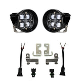 Squadron-R SAE Fog Pocket Kit - '16-21 RAV4; '14-19 Highlander (SAE Fog; Clear)