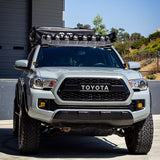 Toyota 7XL Sport Linkable Roof Light Bar Kit For Prinsu Rack  - '10-24 4Runner; '07-14 FJ Cruiser; '05-23 Tacoma; '07-21 Tundra (Multi-Pattern; Clear)