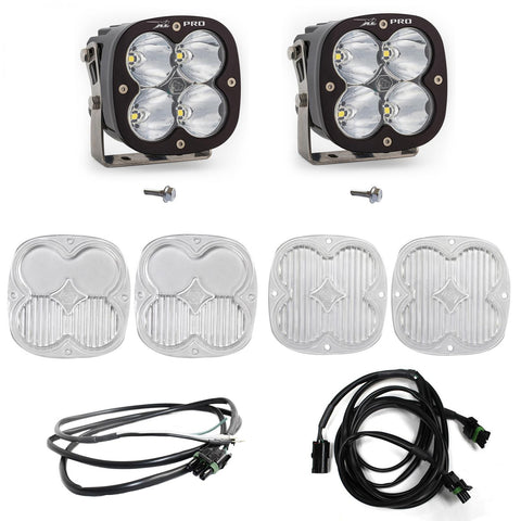 XL Pro A-Pillar Kit - '21-26 Bronco; '22-26 Bronco Raptor (Spot; Clear; Upfitter Wiring)
