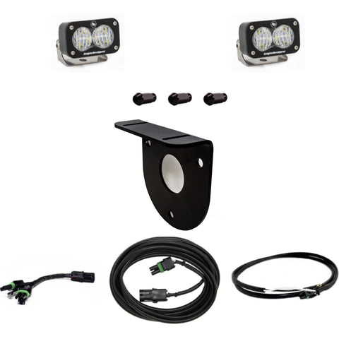 S2 Sport Dual Reverse Kit - '21-26 Bronco (Multi-Pattern; Clear; Upfitter Wiring; No License Plate Mount)