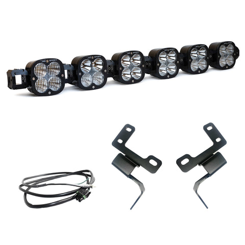 XL Sport Linkable Sport Bumper Light Kit - '21-26 Bronco; W/ OE Plastic Bumper (Multi-Pattern; Clear; Upfitter Wiring)