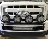 S8 20 Inch Bumper Light Kit - '11-16 F-250/350 Super Duty (Driving/Combo; Clear)