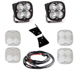 Squadron Sport A-Pillar Kit - '07-18 Wrangler JK (Spot; Clear)