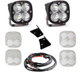 Squadron Pro A-Pillar Kit - '07-18 Wrangler JK (Spot; Clear)