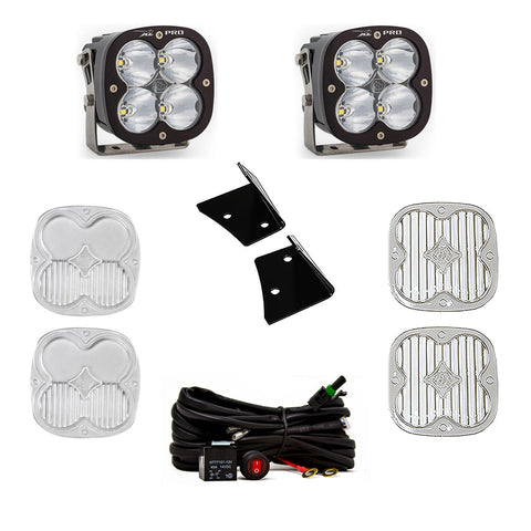 XL Pro A-Pillar Kit - '07-18 Wrangler JK (Spot; Clear)