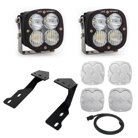 XL Sport A-Pillar Kit - Mercedes 2019-26 Sprinter (Driving/Combo; Clear; Toggle)
