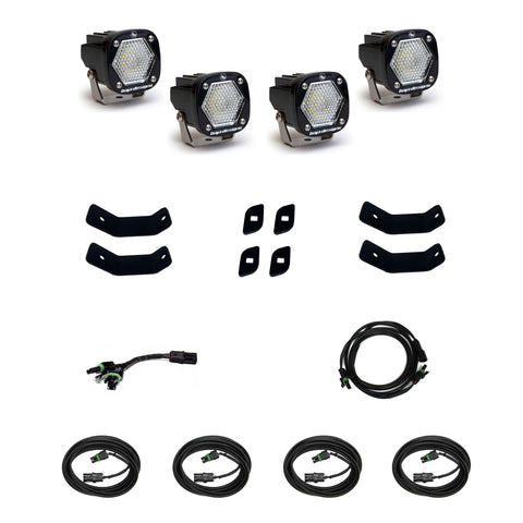 S1 Roof Rack Rail Kit - '19-26 Sprinter 1500/2500/3500 (Work/Scene; Clear)