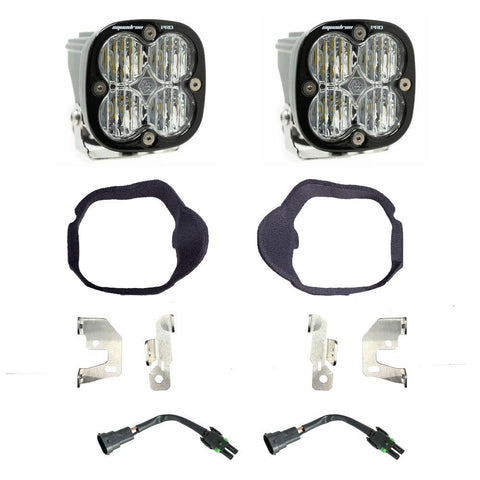 Squadron Pro Fog Pocket Kit - '19-26 Sprinter 1500/2500/3500 (Wide Cornering; Clear)