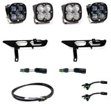 Squadron SAE/Pro Fog Pocket Kit - '21-23 F-150 W/ DRL (SAE Fog; Clear; Upfitter Wiring)
