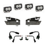 S2 Sport Dual Fog Pocket Kit - '19-24 1500 Rebel; '19-24 1500 Rebel; '21-24 1500 TRX (Driving/Combo; Clear)