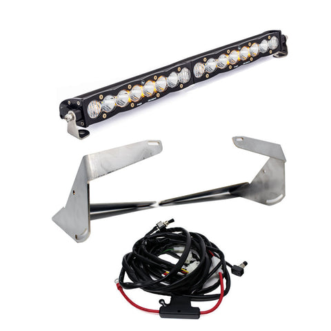 S8 30 Inch Grille Lower Kit - '19-26 2500/3500 (Driving/Combo; Clear)