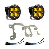 Squadron SAE Fog Pocket Kit - '19-26 2500/3500 Big Horn (SAE Fog; Baja Amber)