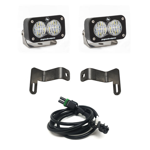 S2 Sport Dual Reverse Kit - '19-26 2500/3500 (Wide Cornering; Clear)
