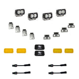 S2 Pro Dual Fog Pocket Kit - '21-26 F-150 Raptor  '24-26 F-150 Raptor 37/R (Multi-Pattern; Clear)