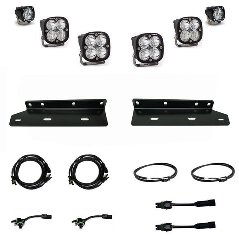 Squadron Unlimited/S1 Fog Pocket Kit - '21-26 F-150 Raptor (Multi-Pattern; Clear)