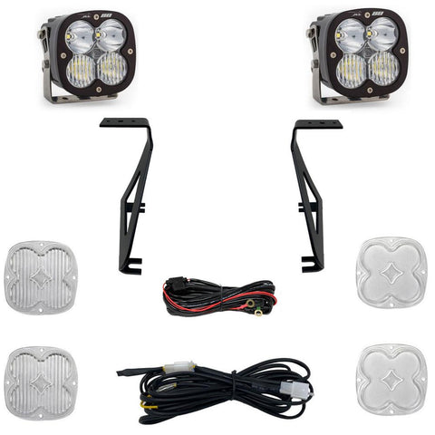 XL80 A-Pillar Kit - '21-26 F-150 Raptor / Raptor R / Raptor 37 (Driving/Combo; Clear)