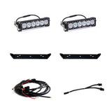 OnX6+ 10 Inch Dual Behind Grille Kit - '21-26 F-150 Raptor  '24-26 Raptor 37/R (Driving/Combo; Clear)