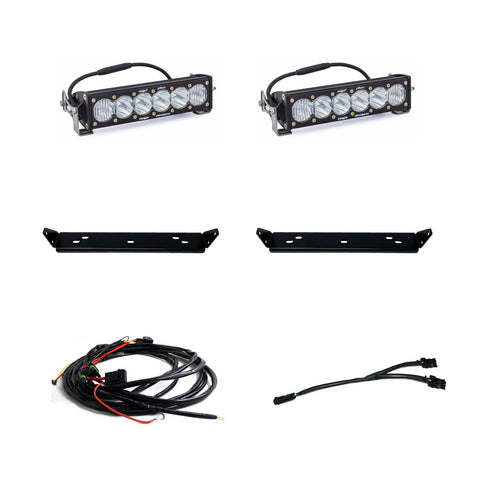 OnX6+ 10 Inch Dual Behind Grille Kit - '21-26 F-150 Raptor  '24-26 Raptor 37/R (Driving/Combo; Clear)