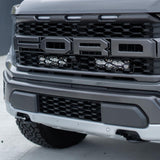OnX6+ 10 Inch Dual Behind Grille Kit - '21-26 F-150 Raptor  '24-26 Raptor 37/R (Driving/Combo; Clear)
