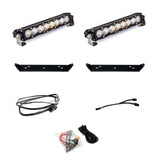 S8 10 Inch Dual Behind Grille Kit - '21-26 F-150 Raptor  '24-26 Raptor 37/R (Driving/Combo; Clear)