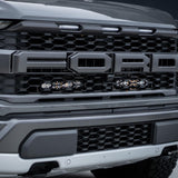 S8 10 Inch Dual Behind Grille Kit - '21-26 F-150 Raptor  '24-26 Raptor 37/R (Driving/Combo; Baja Amber)