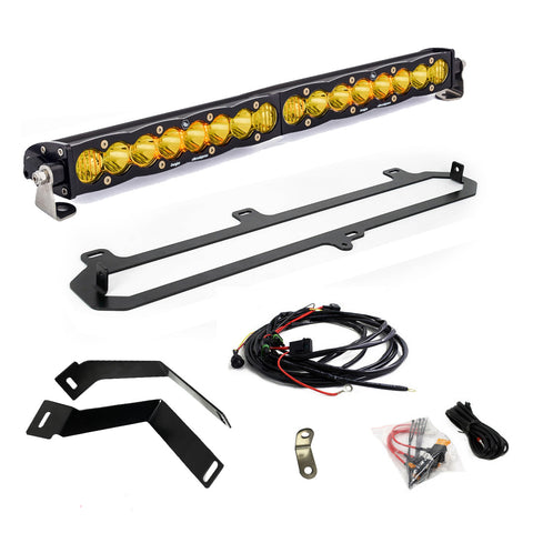 S8 20 Inch Grille Kit - '22-26 Tundra  '23-26 Sequoia; W/ TRD Grill (Driving/Combo; Baja Amber)