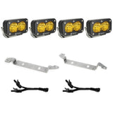 S2 Sport Fog Pocket Kit - '22-26 Tundra (Wide Cornering; Baja Amber)