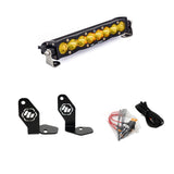 Polaris RZR Pro R S8 10" Hood Mount Kit  Baja Amber
