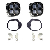 Mercedes Squadron SAE Fog Pocket Light Kit - Mercedes 2014-2018 Sprinter Van (Clear)