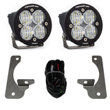 Jeep JK Squadron-R Pro Fog Pocket Light Kit - Jeep 2007-09 Wrangler JK; NOTE: W/ Premium OE Bumper (Clear)