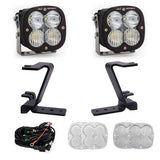 XL Sport A-Pillar Kit - 2023-26 Ford F-250/350 Super Duty (Driving/Combo; Clear; Toggle Wiring)