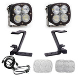 XL Sport A-Pillar Kit - 2023-26 Ford F-250/350 Super Duty (Driving/Combo; Clear; Upfitter Wiring)