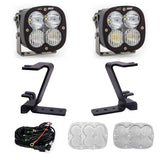 XL80 A-Pillar Kit - 2023-26 Ford F-250/350 Super Duty (Driving/Combo; Clear; Toggle Wiring)