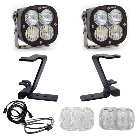 XL80 A-Pillar Kit - 2023-26 Ford F-250/350 Super Duty (Driving/Combo; Clear; Upfitter Wiring)